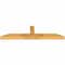 Ekena Millwork Portland Rough Sawn Timber Gable Bracket, Western Red Cedar, 60"W x 15"H x 4"D x 4"F, 6/12 Pitch GBW060X15X0404POR00RWR - alternate 4
